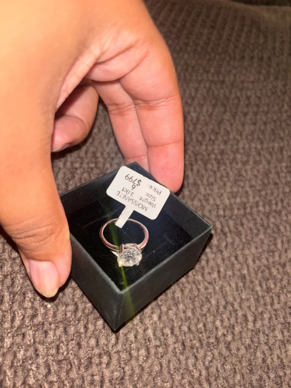 N/A size carats